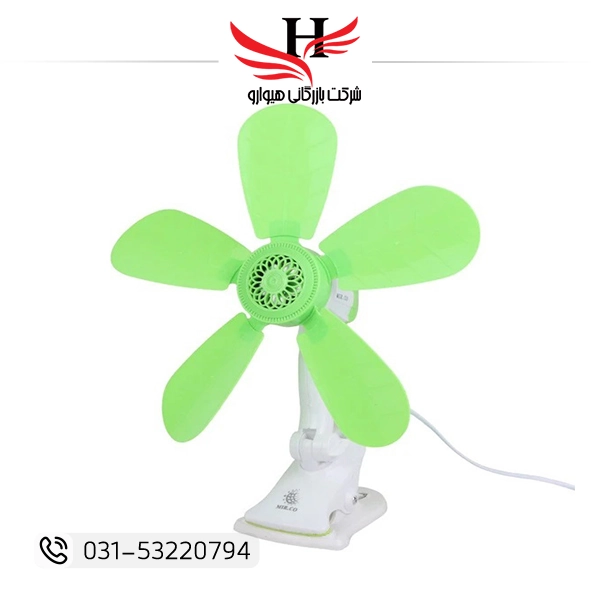پنکه رومیزی برقی مدل JFL-650 با طراحی جمعوجور و باددهی مناسب، گزینهای کاربردی برای خنک کردن میز کار، اتاق و فضاهای کوچک